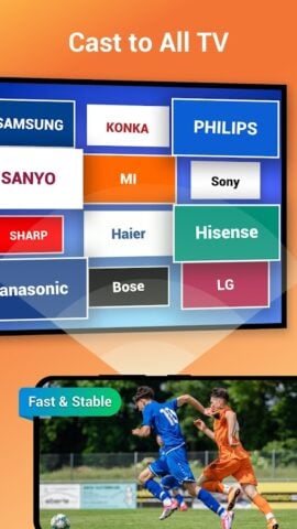 Cast to TV – Chromecast, XCast untuk Android
