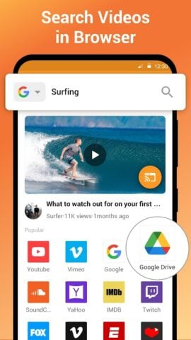 Truyền tới TV & Chromecast cho Android