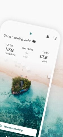 Cathay Pacific per iOS