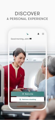 Cathay Pacific per iOS