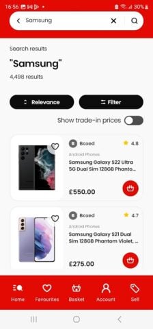 CeX: Tech & Games – Buy & Sell pour Android