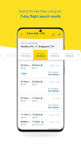 Cebu Pacific pour Android