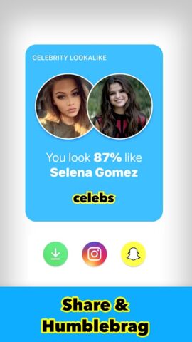 Celebs — Celebrity Look Alike для Android