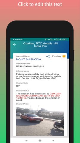 Challan, Vahan,  RTO info: Ind สำหรับ Android