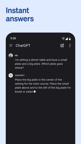 ChatGPT pour Android