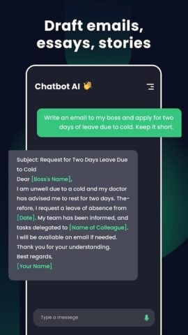 Chatbot AI – Ask and Chat AI pour Android