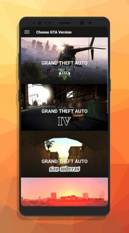 Android 版 Cheats for all GTA