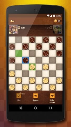 Checkers Online สำหรับ Android