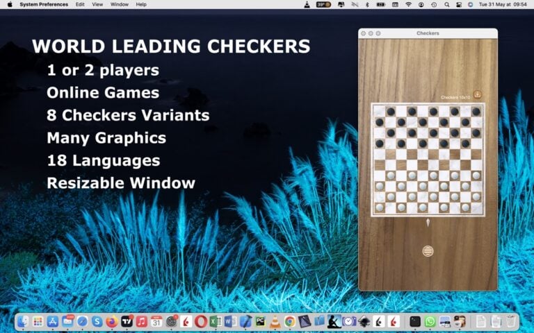 Checkers game for iOS