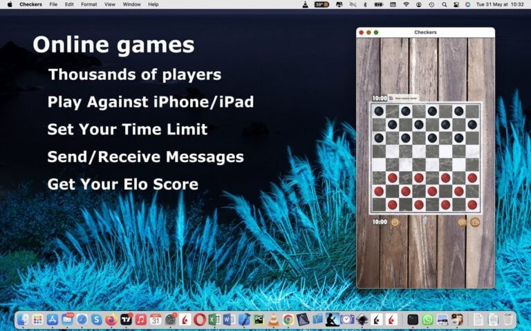 iOS용 체커 게임