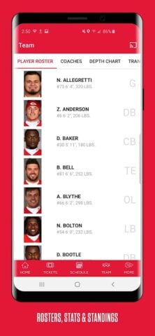Chiefs Mobile für Android