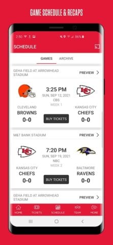 Chiefs Mobile for Android