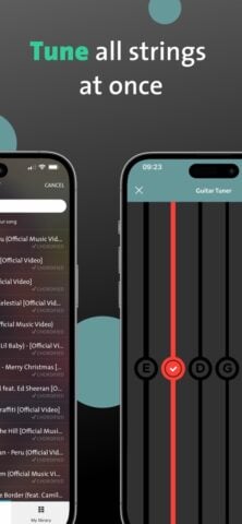 Chordify: Songs, Chords, Tuner สำหรับ iOS