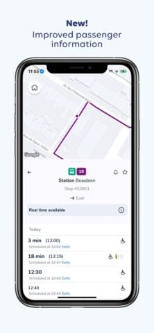 Chrono – Bus, métro et train cho iOS