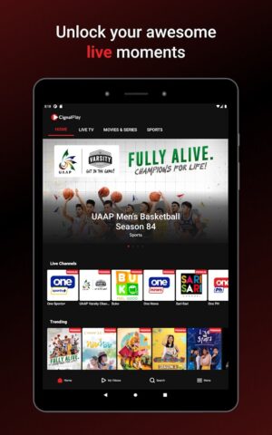 Cignal Play для Android — скриншот 4