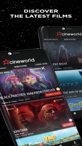 Cineworld Cinemas لنظام Android