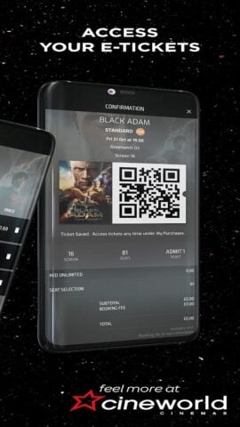Cineworld Cinemas لنظام Android