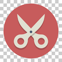 Android 版 圆形切割机（轮廓，图标制造商）
