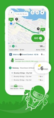 Citymapper: All Live Transit cho iOS