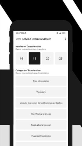 Civil Service Exam Reviewer PH para Android