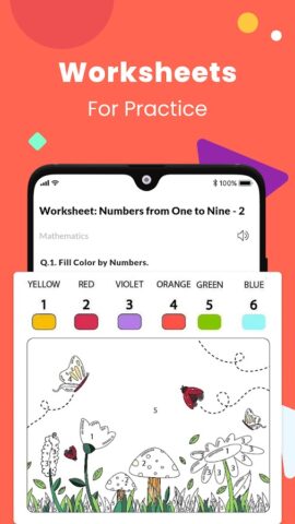 Class 1 CBSE App + Worksheets for Android