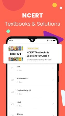 Class 4 CBSE Subjects & Maths per Android