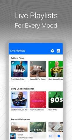 Classic FM Radio App untuk Android