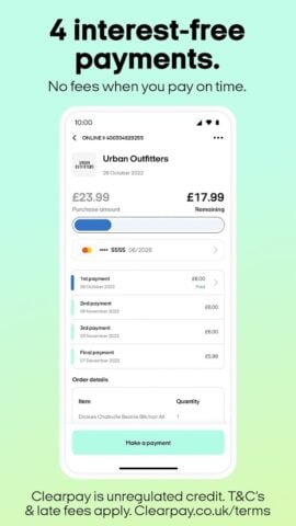 Clearpay | Shop Now, Pay Later for Android