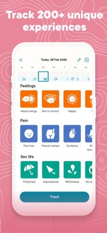 Clue Calendario Menstrual para iOS