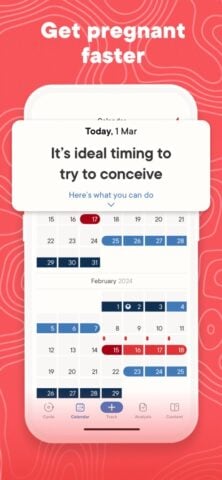 Clue Period Tracker & Calendar لنظام iOS