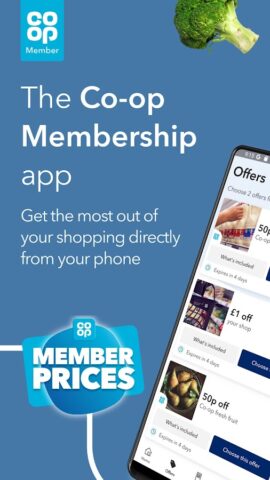 Co-op Membership per Android