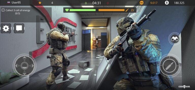 Code of War: Arcade games MMO pour iOS