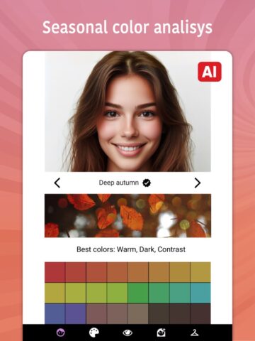 Farbtyp Farbanalyse – Dressika für iOS