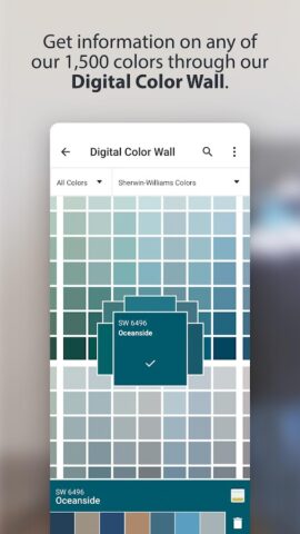 Visualiseur ColorSnap® pour Android
