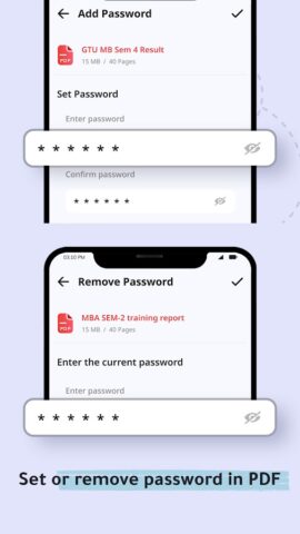 Combine PDF для Android — скриншот 5