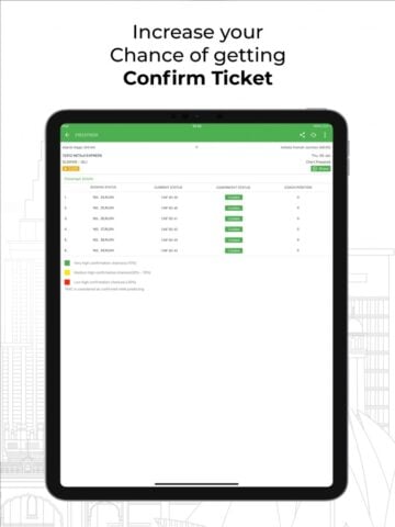 iOS 用 ConfirmTkt: Train Booking App