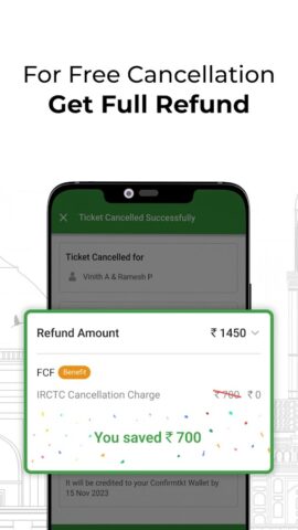 ConfirmTkt: Train Booking App pour Android