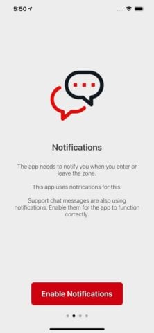 Congestion Zone App untuk iOS