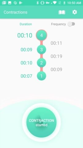 Contraction Timer & Counter 9m for Android