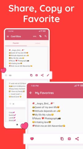 Android 用 Cool Bio Quotes Ideas
