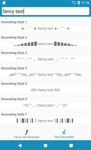 Cool Fonts — Font Generator для Android