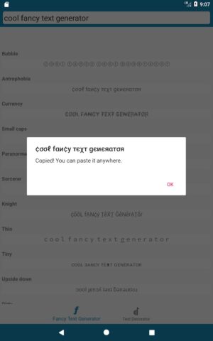 Cool Fonts – Font Generator for Android
