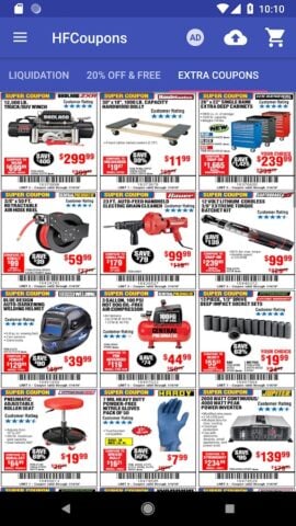 Coupons for Harbor Freight para Android