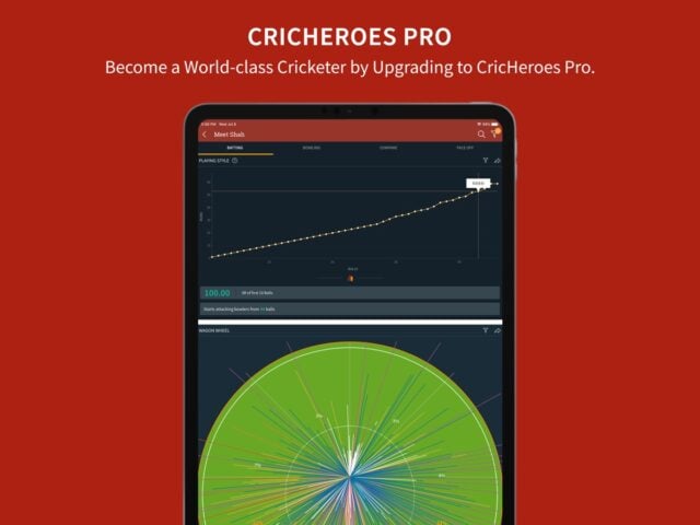 iOS 用 CricHeroes-Cricket Scoring App