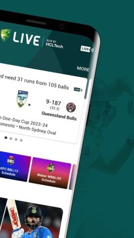 Cricket Australia Live pour Android