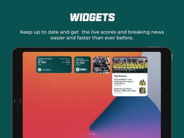 Cricket Australia Live für iOS