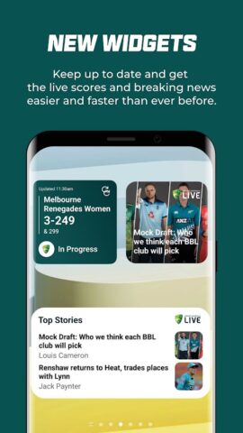 Cricket Australia Live für Android