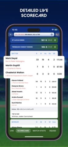 Cricket Fast Live Line لنظام iOS