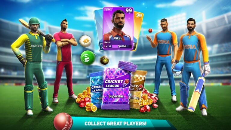 Cricket League für Android
