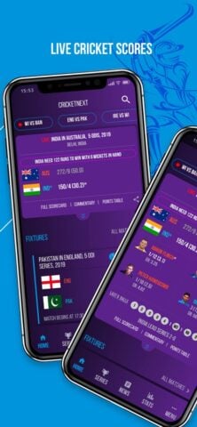 CricketNext: Live Score & News per iOS